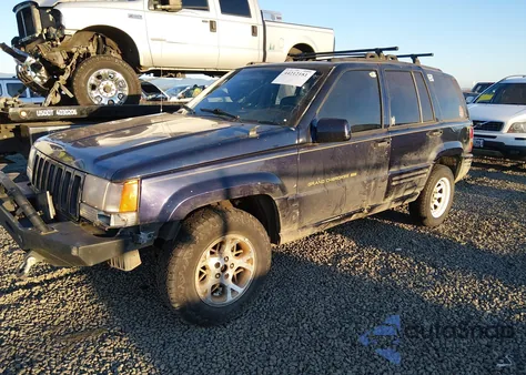 1997 Jeep Grand Cherokee Limited из США, поврежденный, VIN 1J4GZ78S7VC596243